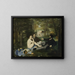 Frukost i det gröna - Édouard Manet — inramlat konstverk på väggen