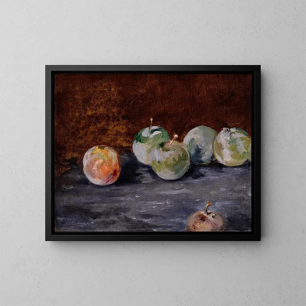 Prunes - Édouard Manet — inramlat konstverk på väggen