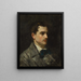 Portrait of Antoine Proust - Édouard Manet — inramlat konstverk på väggen