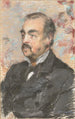 porträtt av Julien de la Rochenoire - Édouard Manet — vy av konstverket