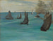 Vue de mer par temps calme - Édouard Manet — vy av konstverket