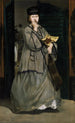 gatupopsångerska - Édouard Manet — vy av konstverket