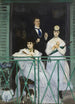 Le balcon - Édouard Manet — vy av konstverket