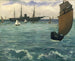 Le Kearsarge à Boulogne - Édouard Manet — vy av konstverket