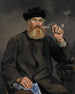 Le fumeur - Édouard Manet — vy av konstverket