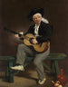 Le chanteur espagnol - Édouard Manet — vy av konstverket
