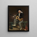 Le chanteur espagnol - Édouard Manet — inramlat konstverk på väggen