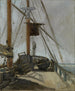 Le pont du navire - Édouard Manet — vy av konstverket
