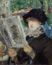 kvinna som läser - Édouard Manet — vy av konstverket