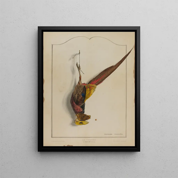 douard Travis - La Chasse Le Faisan Dore.webp
