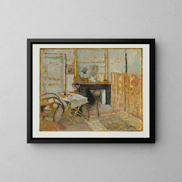 Ker Xavier Roussel - Édouard Vuillard — inramlat konstverk på väggen