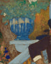 La Coupe bleue - Édouard Vuillard — vy av konstverket