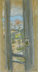 La fenêtre à Cannes - Édouard Vuillard — vy av konstverket