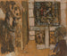 La Salle du Moyen Âge au Musée des Arts Décoratifs - Édouard Vuillard — vy av konstverket