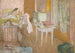 La chambre rose - Édouard Vuillard — vy av konstverket