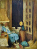 La fenêtre öppen mot natten - Édouard Vuillard — vy av konstverket