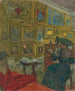 La visiteuse - Édouard Vuillard — vy av konstverket