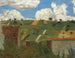 Landskapsbild av Île-de-France - Édouard Vuillard — vy av konstverket