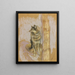 Le Chien-loup Gérardmer - Édouard Vuillard — inramlat konstverk på väggen