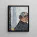 Le Chignon - Édouard Vuillard — inramlat konstverk på väggen
