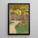 Le jardin - Édouard Vuillard — inramlat konstverk på väggen