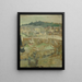 Le Petit Port Honfleur - Édouard Vuillard — inramlat konstverk på väggen