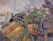 Le Pot de fleurs - Édouard Vuillard — vy av konstverket