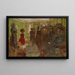 Le salon des Hessels, rue de Rivoli - Édouard Vuillard — inramlat konstverk på väggen
