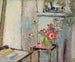 anemoner på ett litet bord - Édouard Vuillard — vy av konstverket