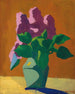 Les Lilas Le bouquet schématique - Édouard Vuillard — vy av konstverket