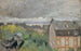 Les Toits mauves - Édouard Vuillard — vy av konstverket