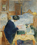 Lucy Hessel läsande Lucy Hessel läsande - Édouard Vuillard — vy av konstverket