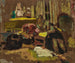 Madame Fontaine inclinée - Édouard Vuillard — vy av konstverket