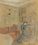 Madame Hessel i sitt lilla vardagsrum - Édouard Vuillard — vy av konstverket