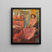 Madame Reine Bénard - Édouard Vuillard — inramlat konstverk på väggen