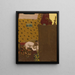 Madame Roussel au chiffonnier - Édouard Vuillard — inramlat konstverk på väggen