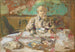 Madame Vuillard vid middagsbordet - Édouard Vuillard — vy av konstverket