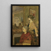 Madame Vuillard och Annette rue de Calais - Édouard Vuillard — inramlat konstverk på väggen
