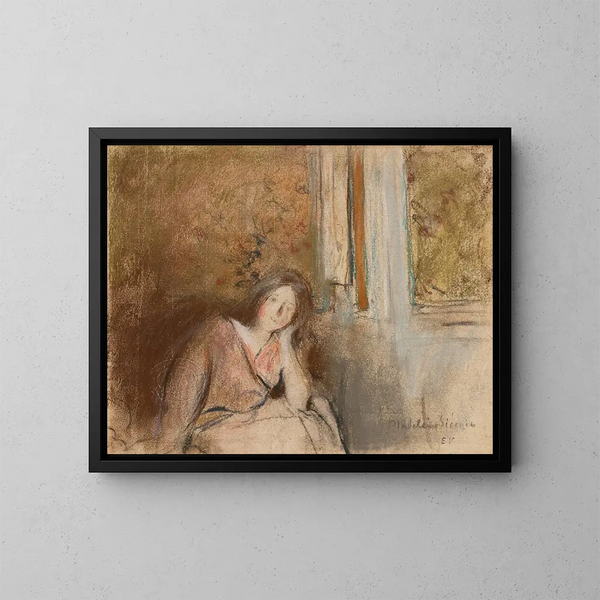 Madeleine Sidonie - Édouard Vuillard — inramlat konstverk på väggen