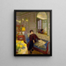 Marcelle Aron Madame Tristan Bernard - Édouard Vuillard — inramlat konstverk på väggen