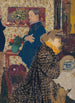 Misia och Vallotton Villeneuve - Édouard Vuillard — inramlat konstverk på väggen