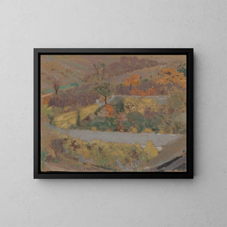 Verger - Édouard Vuillard — inramlat konstverk på väggen