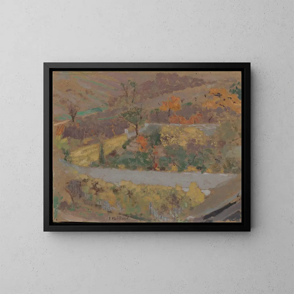 Verger - Édouard Vuillard — inramlat konstverk på väggen