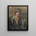 Portrait de Juliette Weil - Édouard Vuillard — inramlat konstverk på väggen