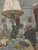 Under Den Stora Lampa Saint-Jacut - Édouard Vuillard — vy av konstverket