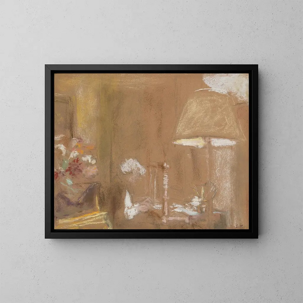 La reliure de livre - Édouard Vuillard — inramlat konstverk på väggen