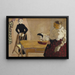 La Conversation - Édouard Vuillard — inramlat konstverk på väggen