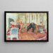 L'Appartement Hessels rue de Rivoli Paris - Édouard Vuillard — inramlat konstverk på väggen
