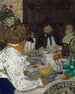 Le déjeuner - Édouard Vuillard — vy av konstverket