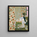 La couturière - Édouard Vuillard — inramlat konstverk på väggen